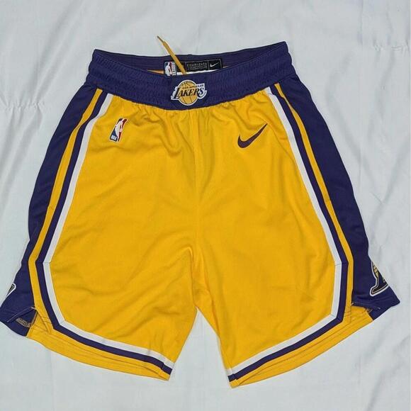 Nike Other - Nike NBA Los Angeles Lakers Swingman Icon Shorts Men’s S NWT
